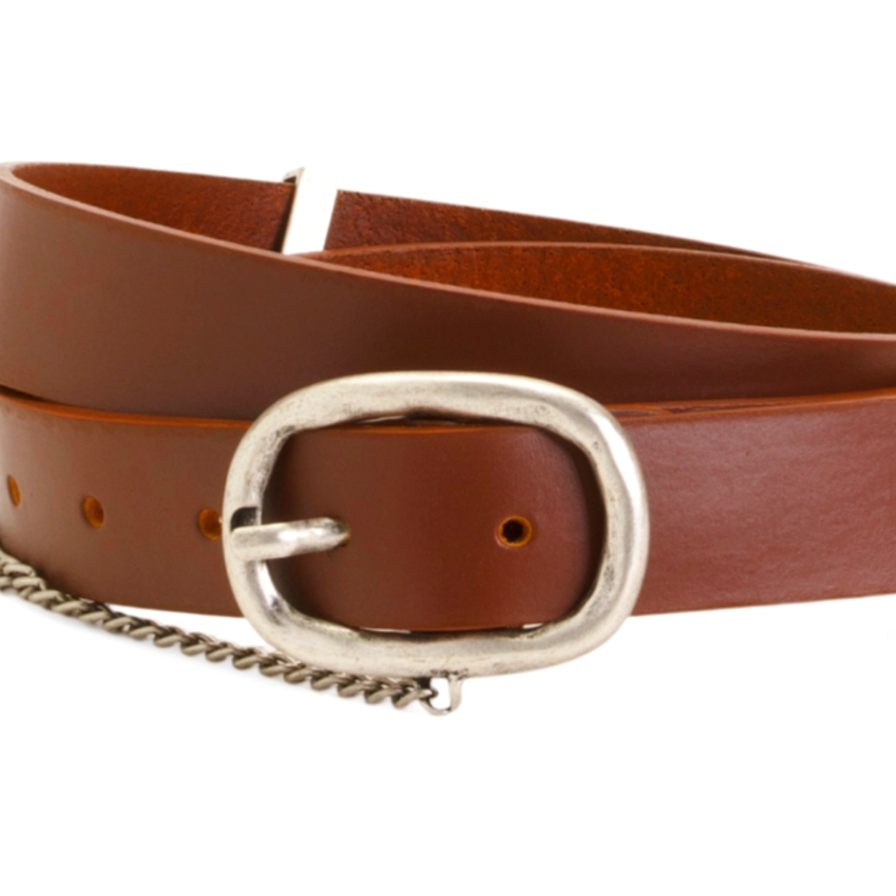 NWOT Arturo Vannini baroq, leather, buckle, made in Italy belt